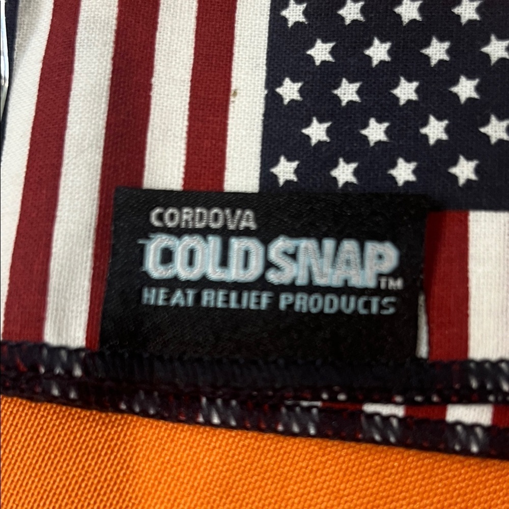 6/$20 Cold Snap Cooling Bandana - Red, White, and Blue - Picture 5 of 6